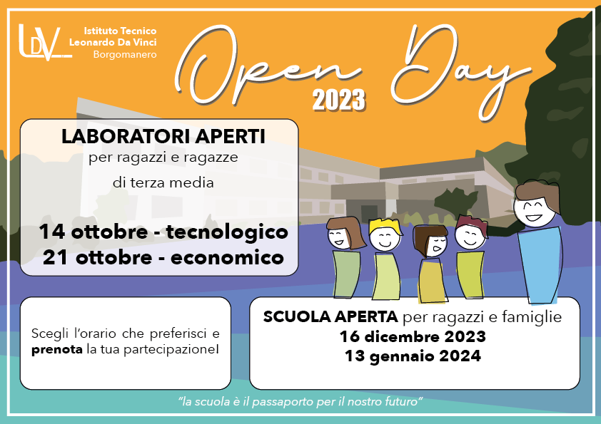 Open Day 2023 Laboratori